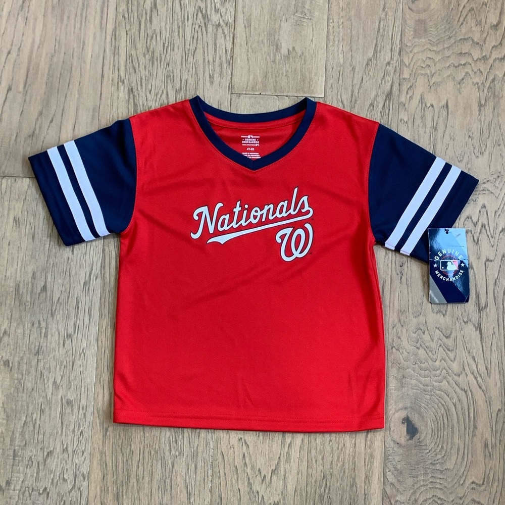 NWT MLB Washington Nationals Toddler Tee Size 4T